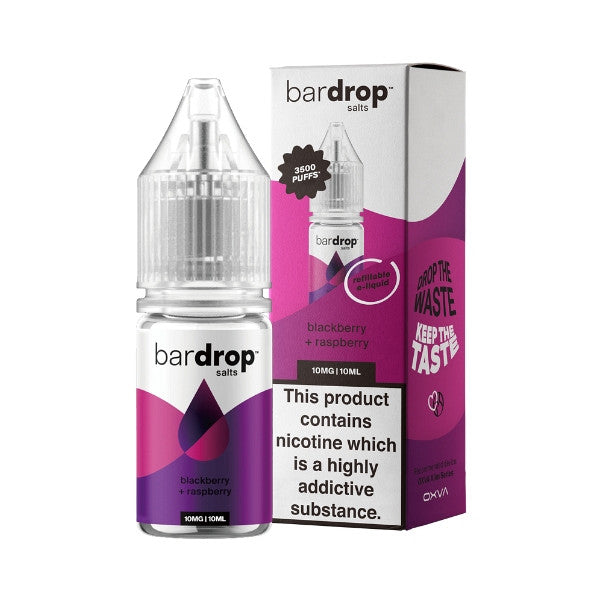 Bar Drop Salts - Nic Salt - Blackberry Raspberry