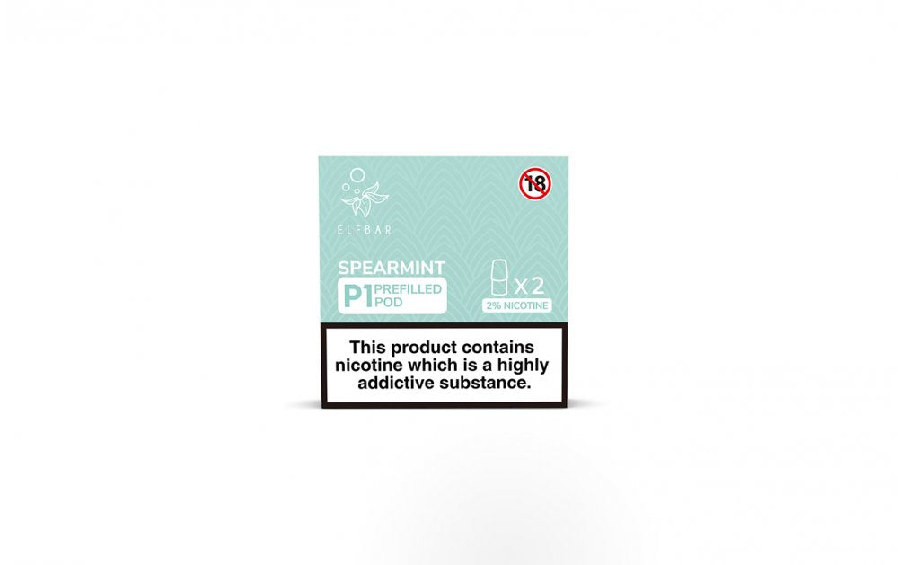 Elf Bar Mate 500 Pod - 2 Pack Spearmint