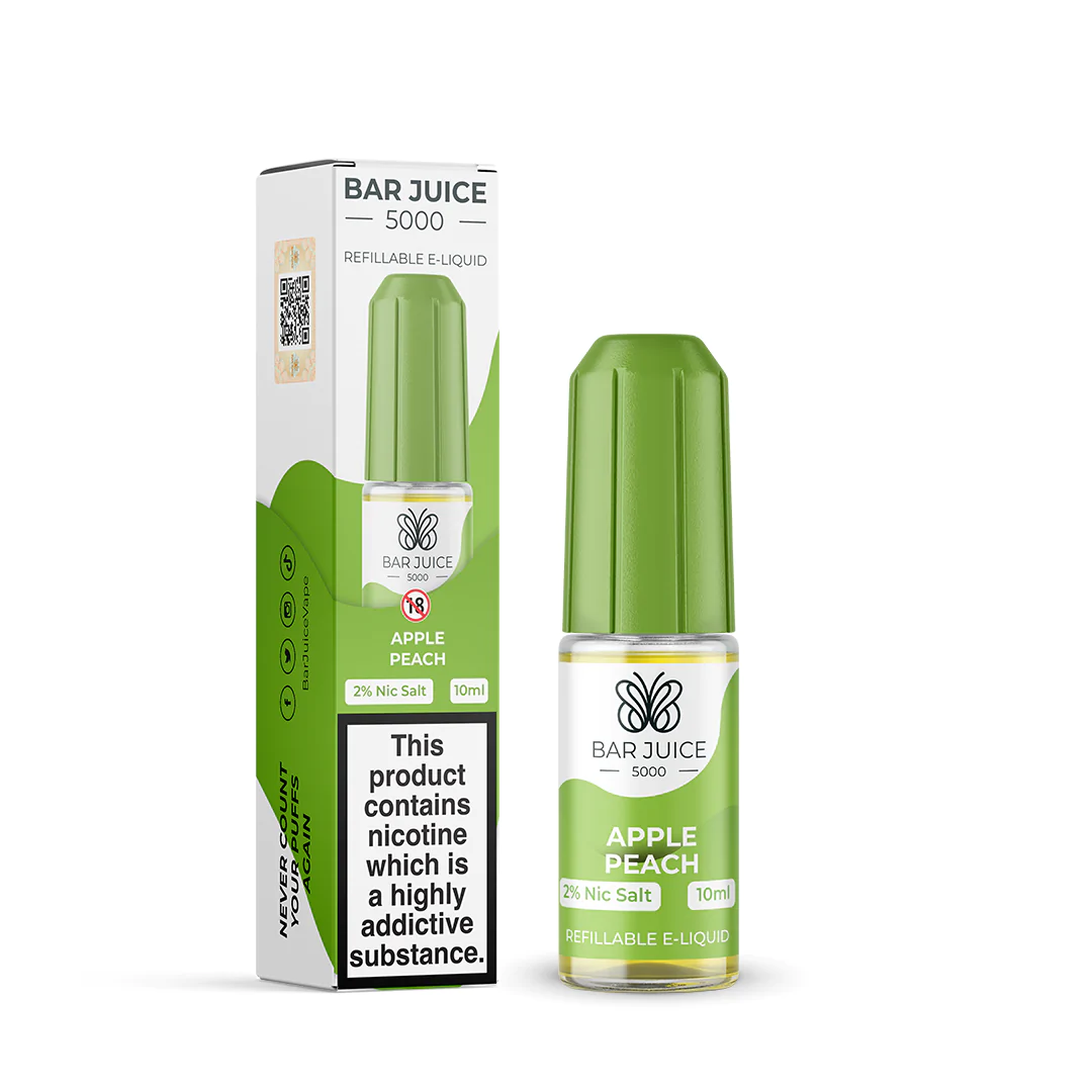 Bar Juice - Nic Salt - Apple Peach