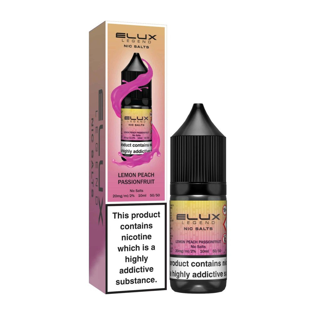 Elux - Nic Salt - Lemon Peach Passion Fruit