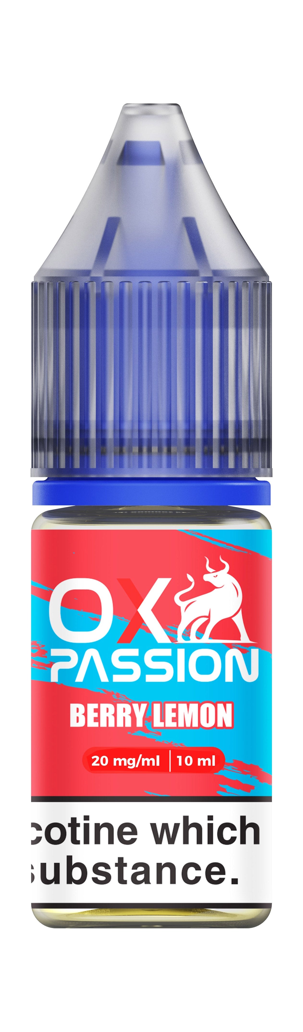 Ox Passion - Nic Salt - Berry Lemon