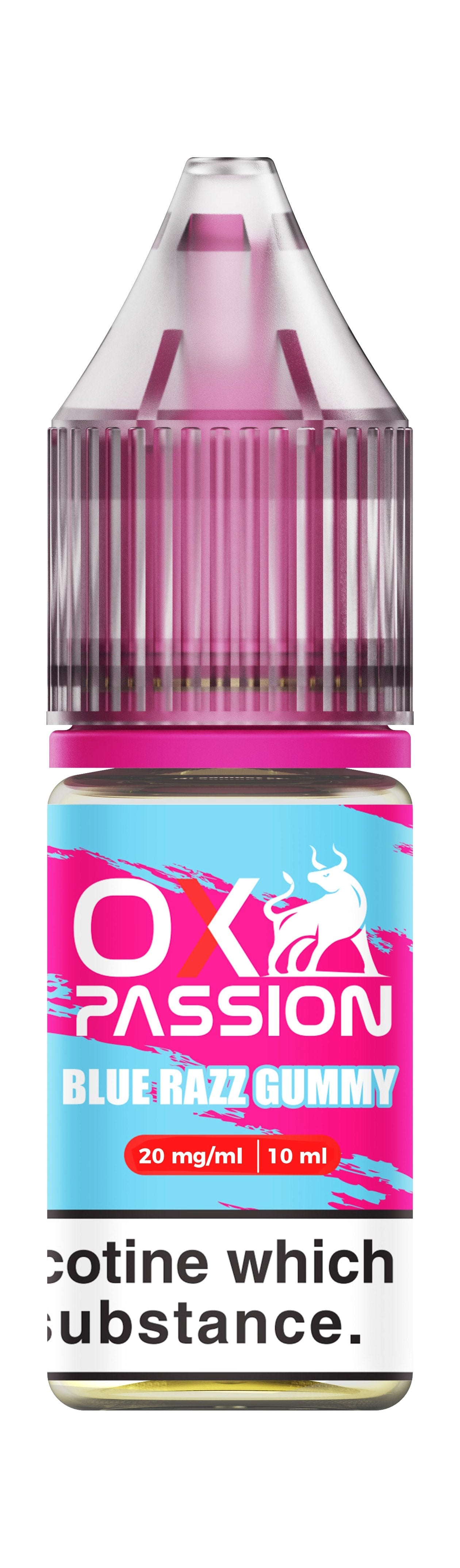 Ox Passion - Nic Salt - Blue Razz Gummy