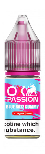 Ox Passion - Nic Salt - Blue Razz Gummy
