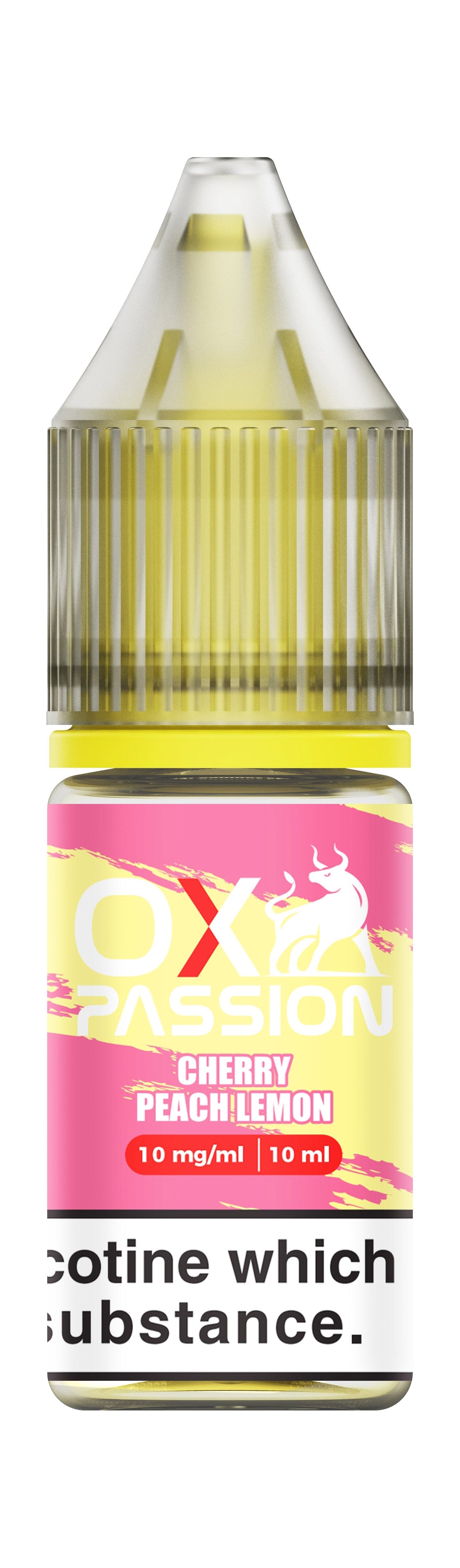 Ox Passion - Nic Salt - Cherry Peach Lemon