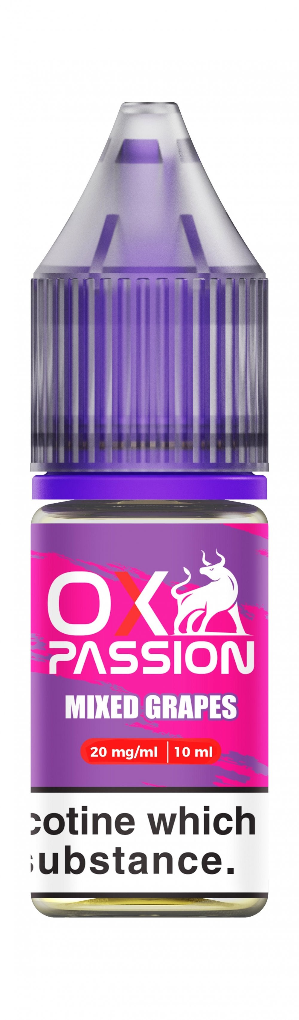Ox Passion - Nic Salt - Mixed Grapes