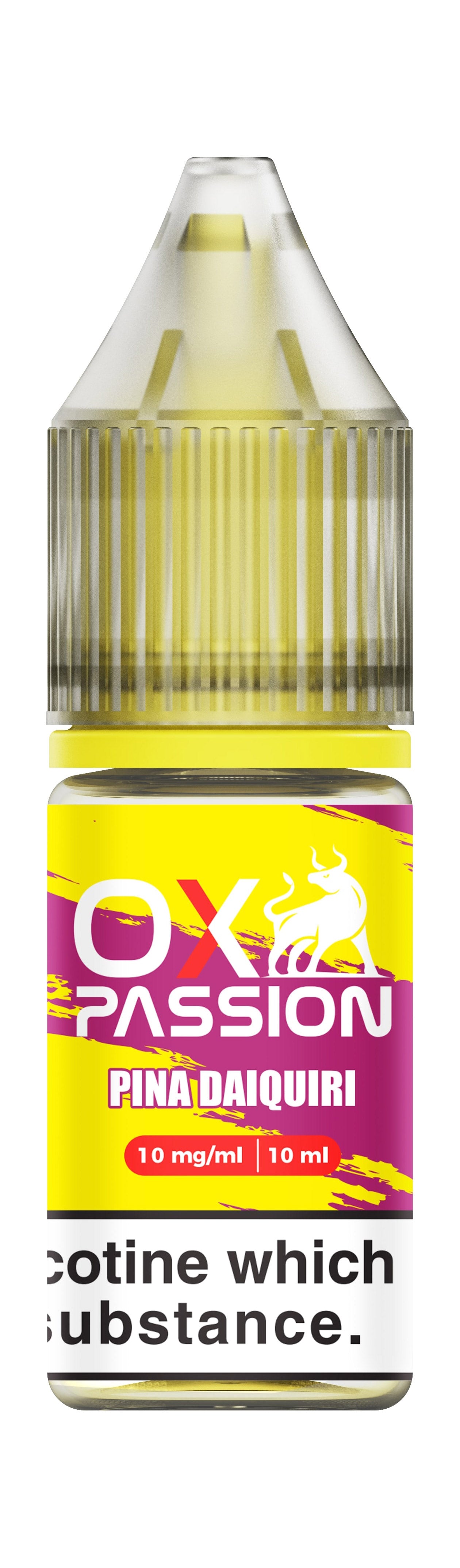 Ox Passion - Nic Salt - Pina Daquiri