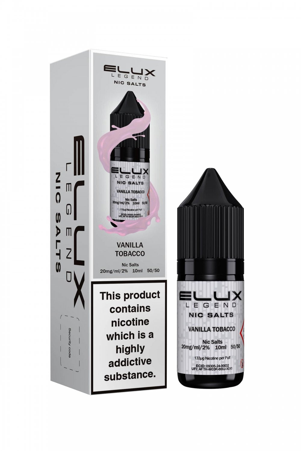 Elux - Nic Salt - Vanilla Tobacco