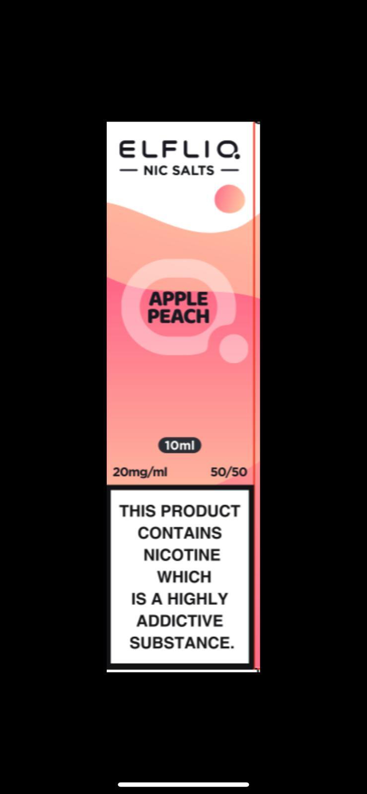 Elf Bar ELFLIQ - Nic Salt - Apple Peach