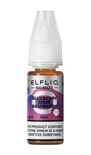 Elf Bar ELFLIQ - Nic Salt - Blueberry Sour Raspberry