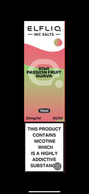 Elf Bar ELFLIQ - Nic Salt - Kiwi Passion Fruit Guava