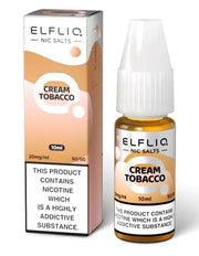 Elf Bar ELFLIQ - Nic Salt - Cream Tobacco