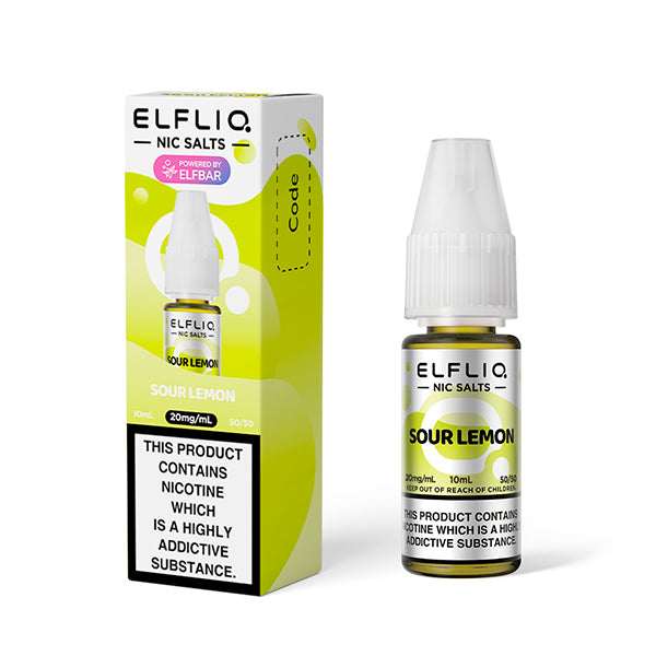 Elf Bar ELFLIQ - Nic Salt - Sour Lemon