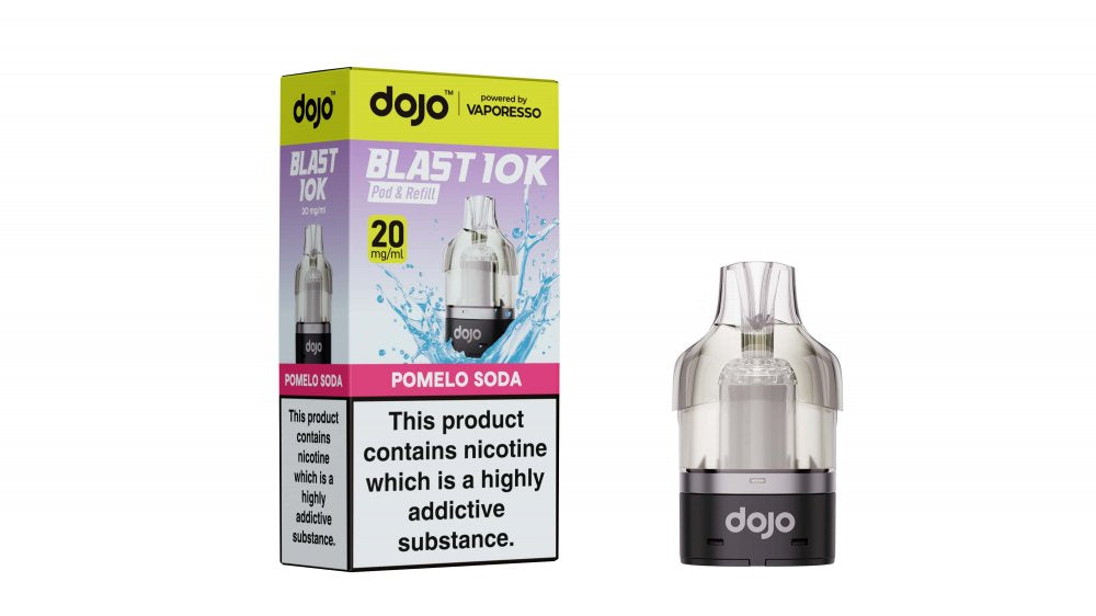DOJO BLAST 10K  Pod &amp; Refill (Powered by Vaporesso) - Pomelo Soda