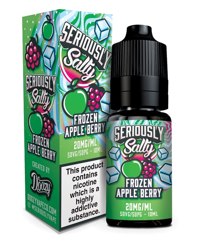 Doozy Vape - Seriously Salty - Frozen Apple Berry