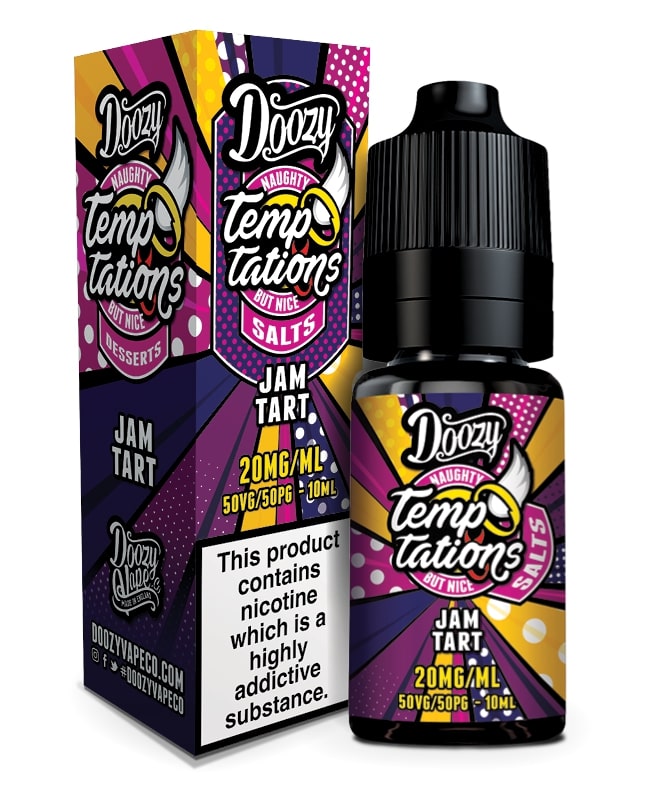 Doozy Vape - Temptations Salts - Jam Tart