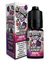 Doozy Vape - Seriously Salty Fuisionz - Cherry Sour Raspberry