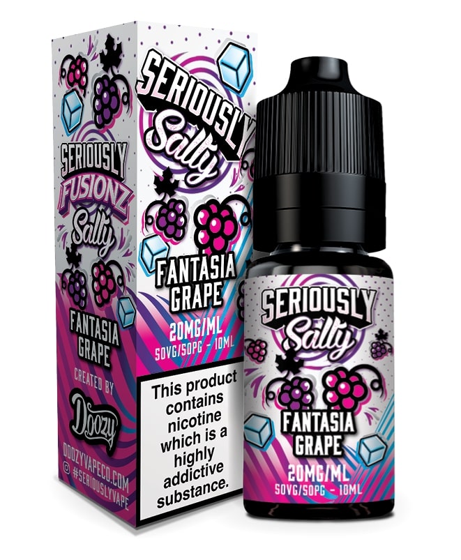 Doozy Vape - Seriously Salty Fuisionz - Fantasia Grape