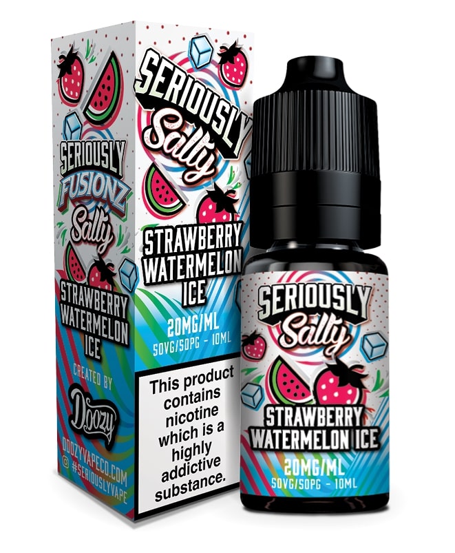 Doozy Vape - Seriously Salty Fuisionz - Strawberry Watermelon