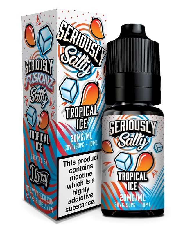 Doozy Vape - Seriously Salty Fuisionz - Tropical Ice