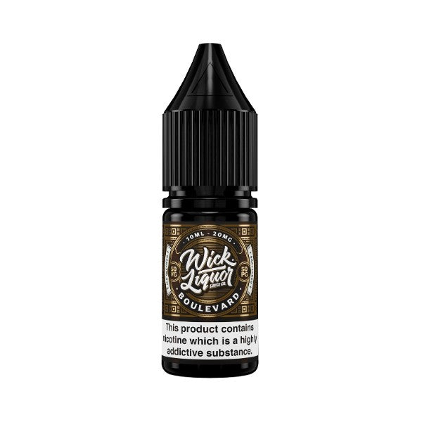 Wick Liquor - Nic Salt - Boulevard Shattered