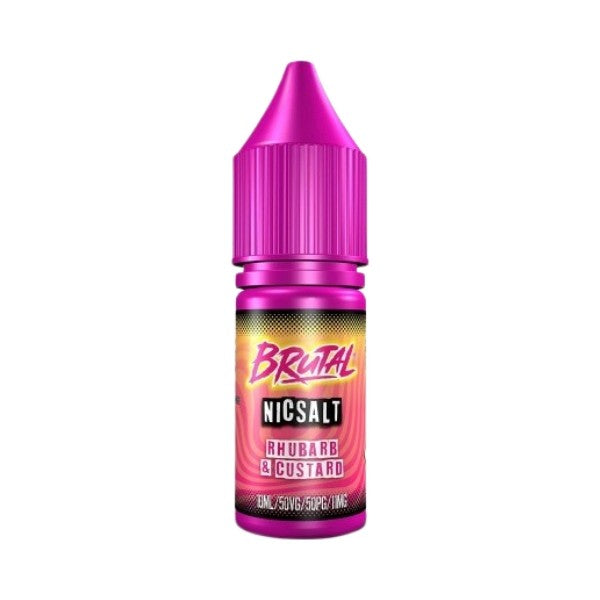 Brutal - Nic Salt - Rhubarb &amp; Custard