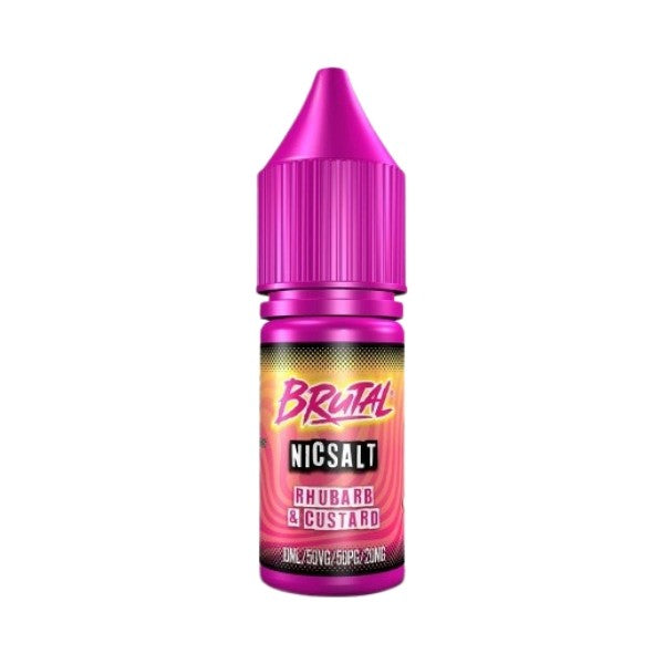 Brutal - Nic Salt - Rhubarb &amp; Custard