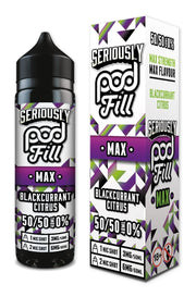 Doozy Vape - Seriously Pod Fill Max - 40ml - Blackcurrant Citrus