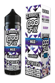 Doozy Vape - Seriously Pod Fill Max - 40ml - Blueberry