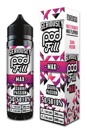 Doozy Vape - Seriously Pod Fill Max - 40ml - Guava Passion