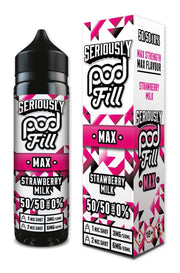 Doozy Vape - Seriously Pod Fill Max - 40ml - Strawberry Milk