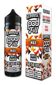 Doozy Vape - Seriously Pod Fill Max - 40ml - Triple Mango