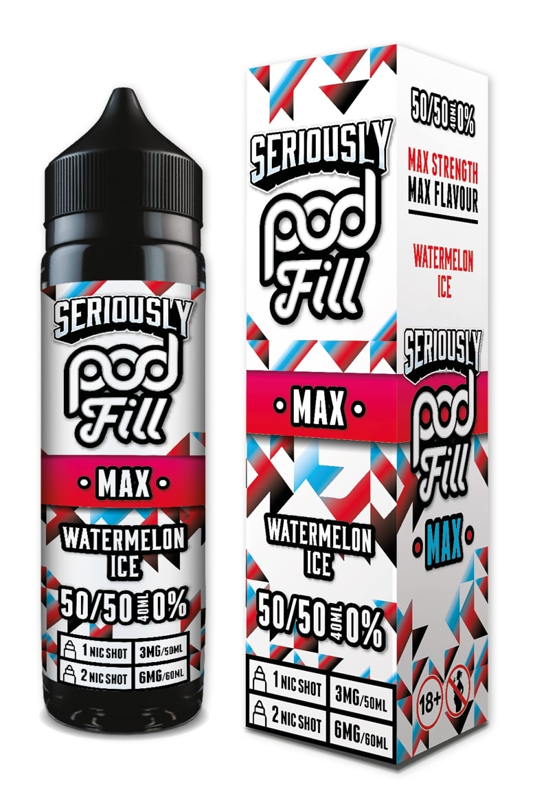 Doozy Vape - Seriously Pod Fill Max - 40ml - Watermelon Ice