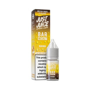 Just Juice Bar Range - Nic Salt - Banana