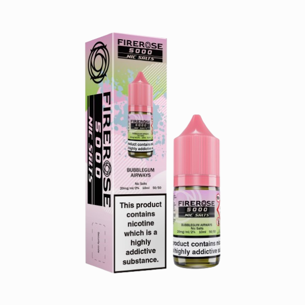 Elux Firerose 5000 - Nic Salt - Bubblegum Airways