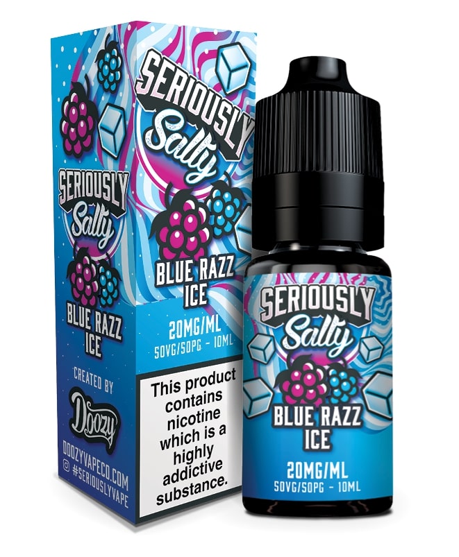 Doozy Vape - Seriously Salty - Blue Razz Ice