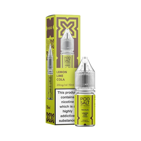 Pod Salt Nexus - Nic Salt - Lemon Lime Cola
