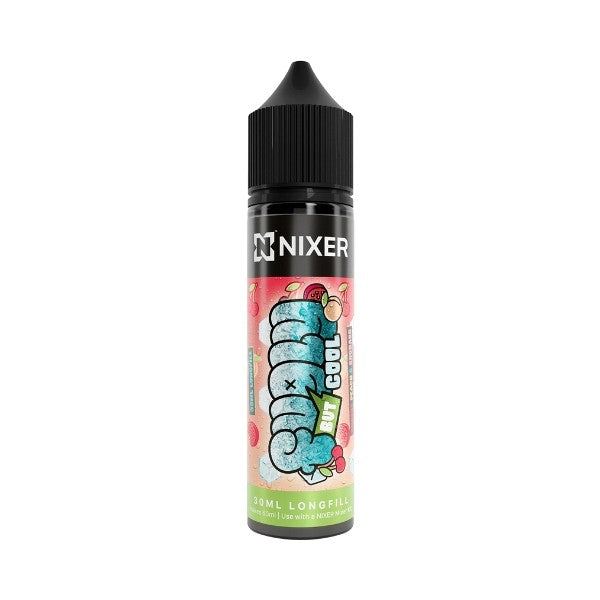 Nixer X Fugly but Cool - 30ml - Cherry Peach &amp; Rhubarb - Longfill