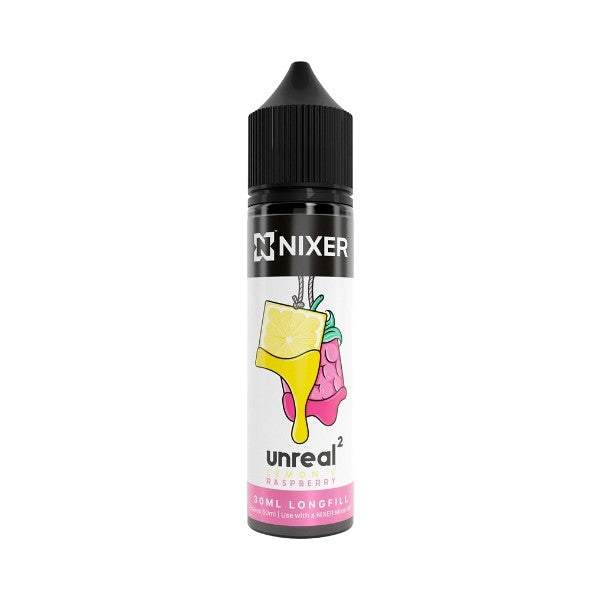 Nixer X Unreal 2 -  30ml - Lemon &amp; Raspberry - Longfill