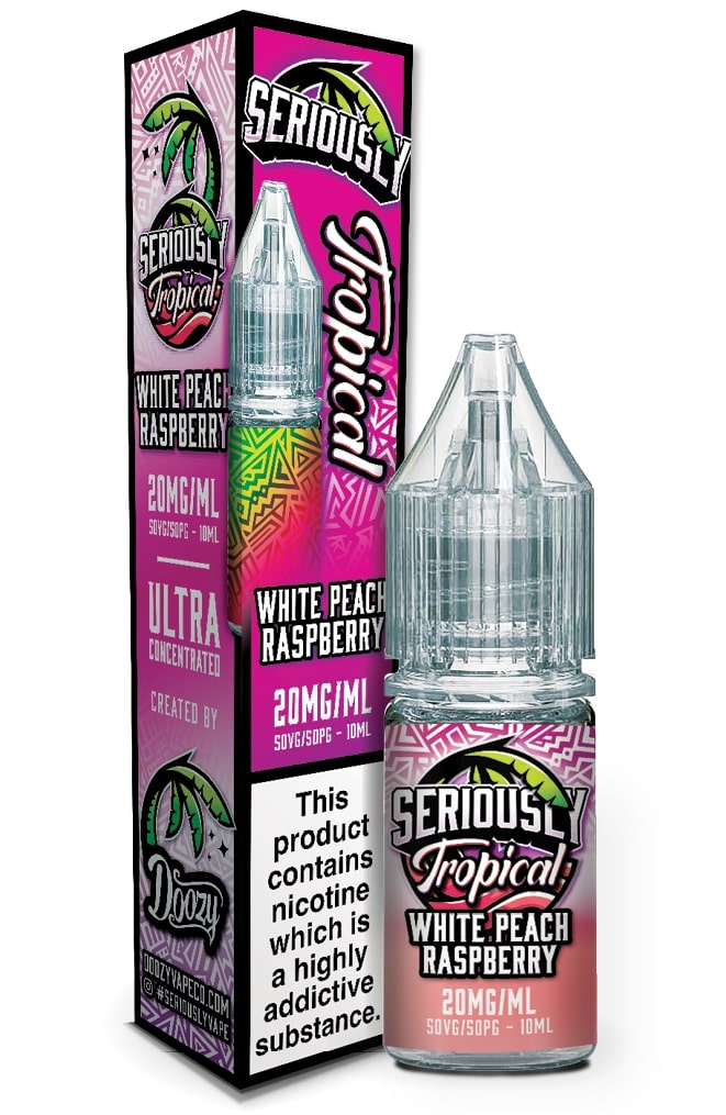 Doozy Vape - Seriously Tropical - White Peach Raspberry
