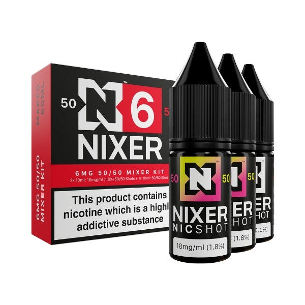 Nixer - Nic Shot - 50/50 Freebase Shot