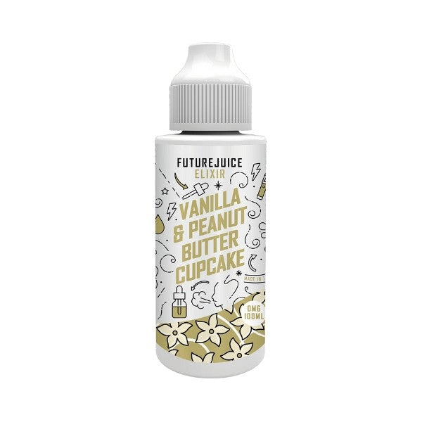 Future Juice Elixir - 100ml - Vanilla &amp; Peanut Butter Cupcake
