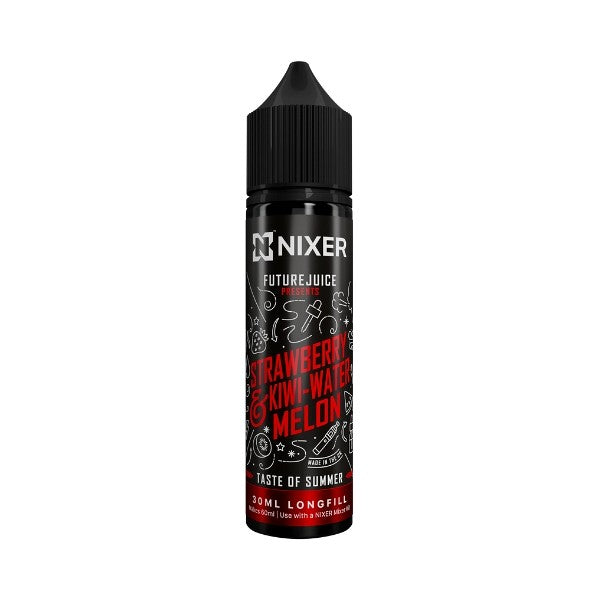 Nixer X Future Juice - 30ml - Strawberry &amp; Kiwi-Watermelon - Longfill
