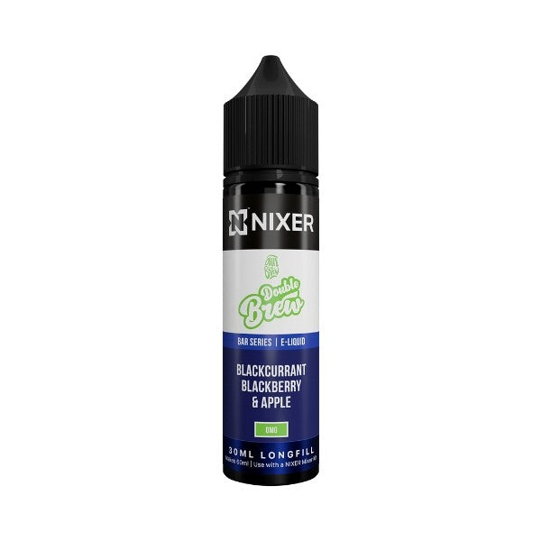Nixer X Ohm Brew - 30ml - Blackcurrant Blackberry &amp; Apple - Longfill