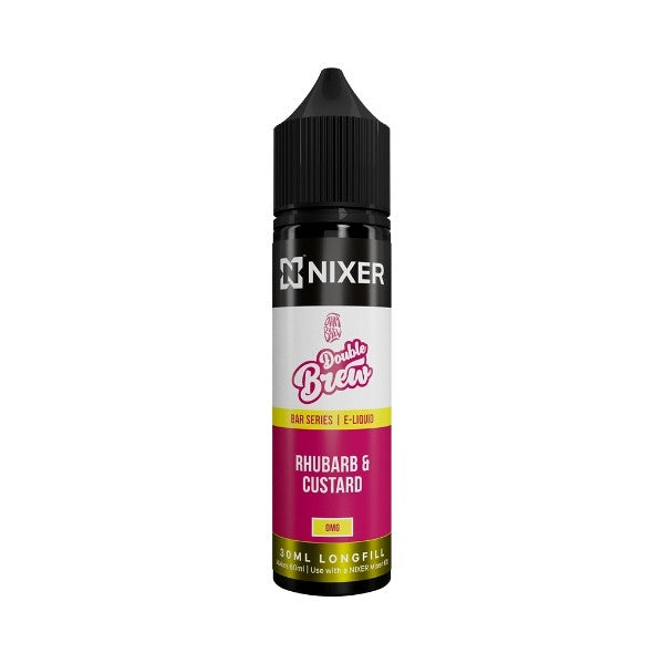 Nixer X Ohm Brew - 30ml - Rhubarb &amp; Custard - Longfill