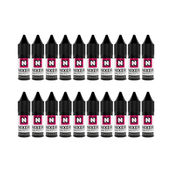 Nixer - Nic Shot - 50/50 Salt Nic Shot - 20 Pack