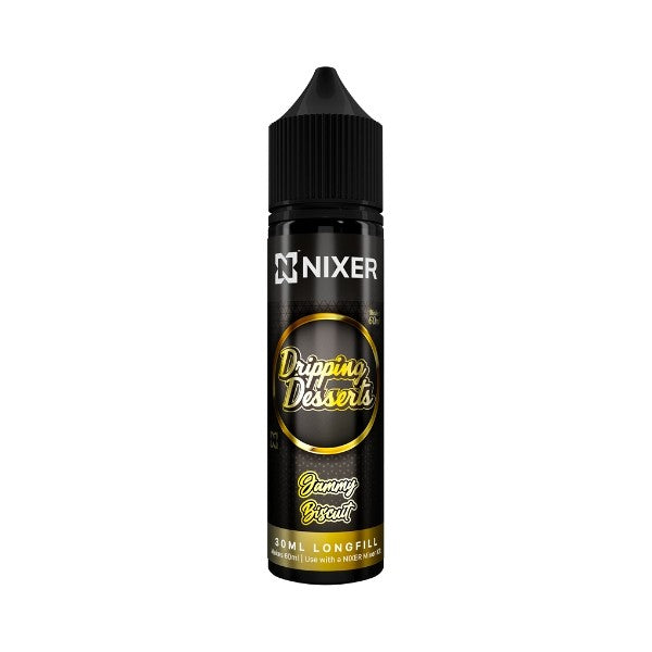 Nixer X Dripping Desserts - 30ml - Jammy Biscuit - Longfill