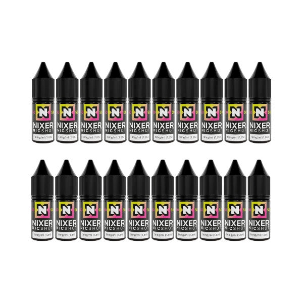 Nixer - Nic Shot - 50/50 Nic Shot - 20 Pack
