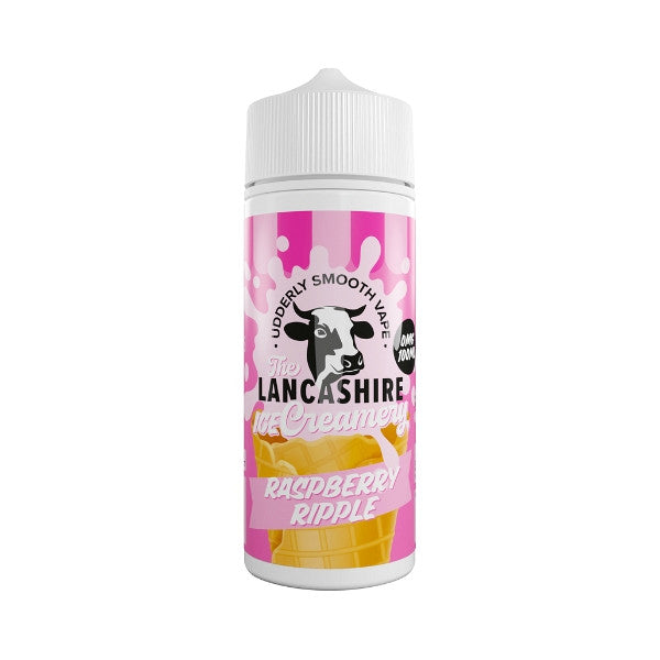 The Lancashire Ice Creamery - 100ml - Raspberry Ripple