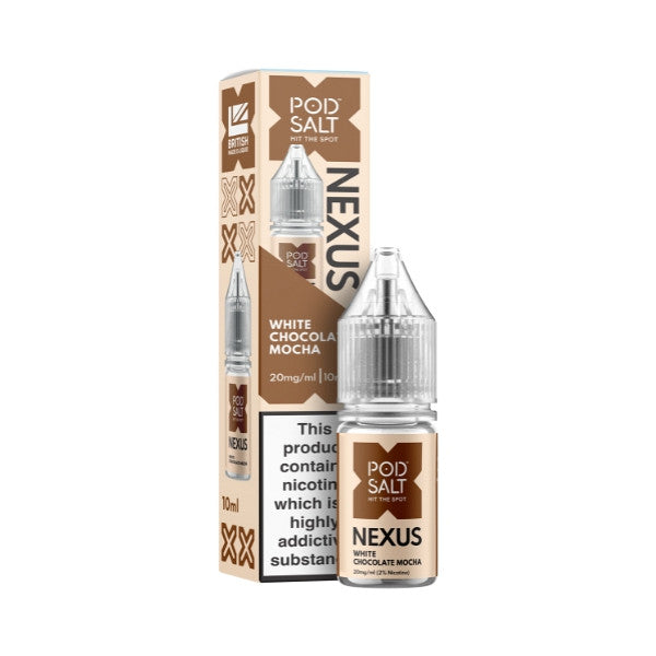 Pod Salt Nexus - Nic Salt - White Chocolate Mocha