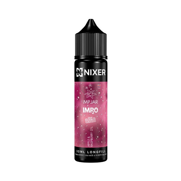 Nixer X Imp Jar - 30ml - Apple &amp; Raspberry - Longfill